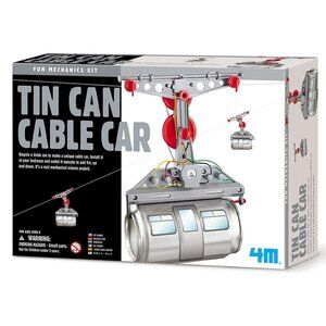 4M Science Tin Can Cable Car Bilingual Packing For Age 8+ New Sealed